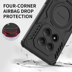 Étui de téléphone avec support de charge sans fil en métal, design luxueux, coque arrière antichoc pour Redmi Note 15 <span class=keywords><strong>Pro</strong></span> - Product Image 4