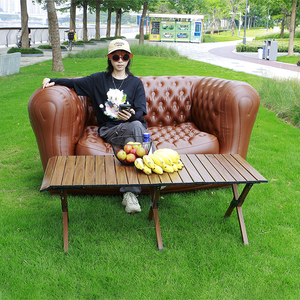 Giá bán buôn di động không thấm nước lười biếng <span class=keywords><strong>sofa</strong></span> không khí ngủ <span class=keywords><strong>Inflatable</strong></span> Lounger couch <span class=keywords><strong>sofa</strong></span> ngoài trời cho cắm trại công viên bãi biển sân sau - Product Image 5