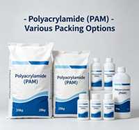 Polyacrylamide Cationique (CPAM) en Poudre à Flocculation Rapide, Pureté 99%, pour Boues Biologiques et Eaux Usées Organiques Industrielles