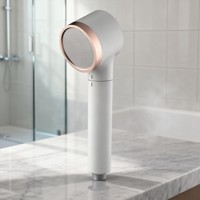 Filtre de pomme de douche pressurisée à micro-trous de 0,3 mm, économiseur d'eau, filtration efficace KDF 55 ACF, kit parfumé à la vitamine C pour la maison