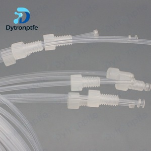 Pièces usinées Dechuang Pfa, raccords de pompe haute pression personnalisés pour applications semi-conductrices - Product Image 2