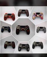 Housse de protection antidérapante en silicone P4 pour contrôleur Sony Playstation 4 Housse en silicone fournie en usine