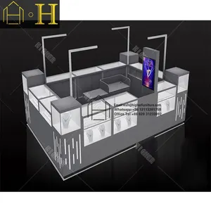 Kiosk Luxury Jewellery Shop Glass Showcase Furniture For Jewelry Store Interior Design Used Jewelry Kiosk For Sale