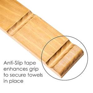 Decorazione da parete mollette in legno <span class=keywords><strong>porta</strong></span> <span class=keywords><strong>asciugamani</strong></span>, molletta da <span class=keywords><strong>bagno</strong></span> <span class=keywords><strong>porta</strong></span> <span class=keywords><strong>asciugamani</strong></span> con <span class=keywords><strong>adesivo</strong></span> - Product Image 4