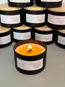 LANJO Customizable Round Scented <b>Candle</b> Natural Soy Wax No-toxic accept custom fragrance logo and size - Product Image 3