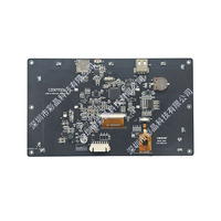 Module d'affichage LCD TFT personnalisé 7 pouces 800x480 pixels Interface RS232 RS485 TTL prise en charge RTP CTP pour équipement industriel