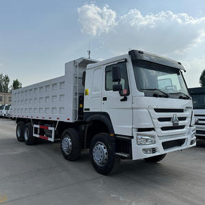 รถบรรทุกเหมืองมือสอง Sinotruk Howo 371 8x4 12 ล้อ เครื่องยนต์ดีเซลยูโร 2 Weichai เกียร์ FAST กล้องมองหลัง สำหรับงานหนัก - Product Image 6
