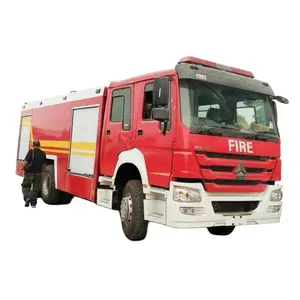 Satılık howhowo yangın söndürme kamyonu fiyat 6x4 yangın kurtarma kamyonları