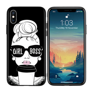Stampa personalizzata Boss Girl Lady <span class=keywords><strong>Cover</strong></span> opaca antiurto custodia in Tpu per <span class=keywords><strong>Samsung</strong></span> A30 A50 A70 <span class=keywords><strong>Cover</strong></span> posteriore per Iphone 7 8 Xs 11 - Product Image 5
