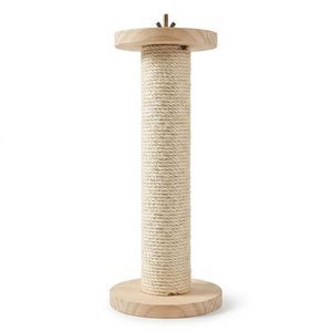 Accessoire de cage professionnel : Griffoir <span class=keywords><strong>en</strong></span> <span class=keywords><strong>bois</strong></span> robuste pour <span class=keywords><strong>chat</strong></span> <span class=keywords><strong>avec</strong></span> poteau à griffer <span class=keywords><strong>en</strong></span> sisal à fixation par boulons pour chats de petite et moyenne taille - Product Image 3