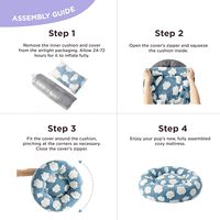 Coussin pour chien confortable en forme de donut rond, luxueux, lavable, en fausse fourrure super douce, anti-anxiété, pour l'hiver