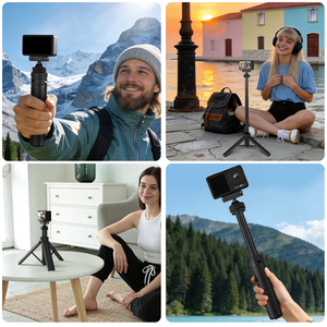 Монопод-штатив Medarig 61,5 см / 24,2 дюйма для селфи, быстросъемный, портативный, для видеоблогов, рукоятка для камеры, для <span class=keywords><strong>DJI</strong></span> Osmo Action 6 5 4 <span class=keywords><strong>3</strong></span> 2 - Product Image 6