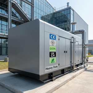 Générateur diesel silencieux triphasé AC 12V 750kVA 50/60Hz avec système de refroidissement par eau, démarrage automatique, démarrage à distance, ATS, remorque - Product Image 1