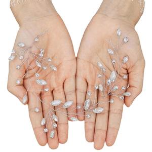 มงกุฎลูกปัดสำหรับเจ้าสาวอุปกรณ์แต่งผมสำหรับงานแต่งงานแบบทำด้วยมือ - Product Image 3