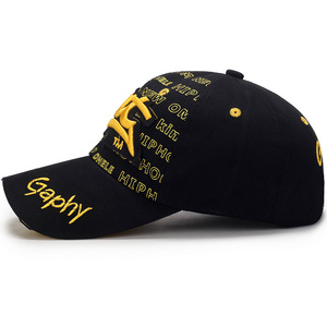 Nuovo stile primaverile strappato berretto da Baseball per gli uomini tridimensionale ricamo pipistrello cappello da sole da esterno per le donne con applicabilità alla festa - Product Image 4