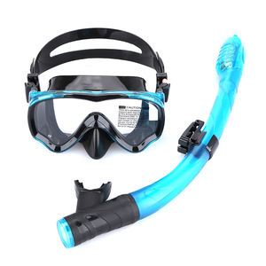 Máscara de buceo de vidrio templado ligero ecológico de gran oferta personalizada y juego de esnórquel, equipo profesional de buceo para niños - Product Image 6