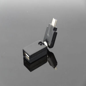 360 gradi di rotazione Mini 5pin USB maschio <span class=keywords><strong>a</strong></span> USB 2.0 femmina OTG adattatore <span class=keywords><strong>convertitore</strong></span> per auto <span class=keywords><strong>MP3</strong></span> porta USB musica - Product Image 5