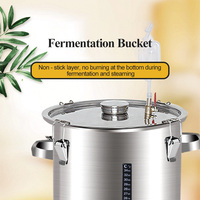 Cuve de fermentation conique en acier inoxydable à température contrôlée automatique, équipement artisanal pour la bière, le kombucha et les enzymes de fruits