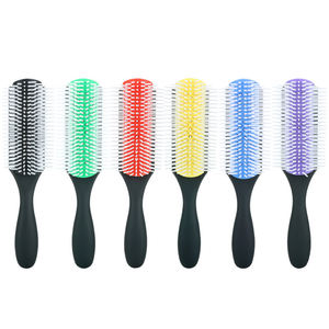 Nouvelle <span class=keywords><strong>brosse</strong></span> <span class=keywords><strong>à</strong></span> <span class=keywords><strong>cheveux</strong></span> <span class=keywords><strong>à</strong></span> 9 rangées pour <span class=keywords><strong>cheveux</strong></span> noirs, pour le coiffage, le démêlage, le façonnage, le séchage au sèche-<span class=keywords><strong>cheveux</strong></span>, la séparation, la définition des boucles, <span class=keywords><strong>brosse</strong></span> <span class=keywords><strong>à</strong></span> <span class=keywords><strong>cheveux</strong></span> détachable pour <span class=keywords><strong>cheveux</strong></span> bouclés - Product Image 1