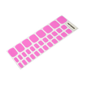 Gel Uv vente Non-toxique nouvelles enveloppes semi-durcies pour pédicure nouveaux Styles autocollants de Gel pour ongles d'orteils avec <span class=keywords><strong>lampe</strong></span> Uv - Product Image 1