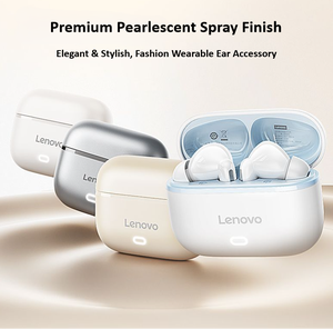 Lenovo หูฟัง BT5.4ไร้สาย EA269หูฟังเอียร์บัดสองชั้นตัดเสียงรบกวน ENC หูฟังสำหรับเล่นกีฬา IPX4เล่นได้24ชั่วโมงใช้งานได้รวดเร็วทำจาก ABS - Product Image 3