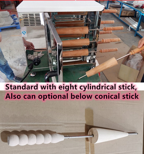 Máquina para Hacer Kurtos Kalacs, Receta para Hornear Kurtoskalacs, Horno Chimenea, Camión Panadería, Máquina de Rodillos para Horno - Product Image 5