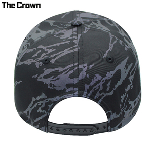 Custom Logo 6 Panel Reflective <b>Flat</b> Brim Cap Wholesale Bulk Iridescent Marble Print Snapback <b>Hat</b> Manufacturer - Product Image 2