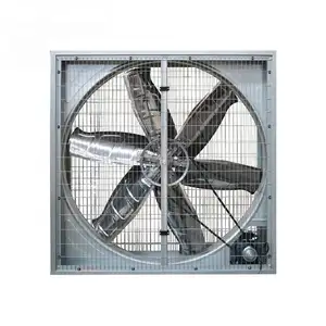 High Quality Industrial Hanging Type Double Mesh Exhaust Fan for Poultry/Greenhouse Ventilation Cooling System