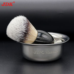 Marque privée Résine Manche En Métal Bonne Qualité De Luxe Blaireau Vieux Nylon Cheveux Imitation Blaireau Cheveux Blaireau - Product Image 5