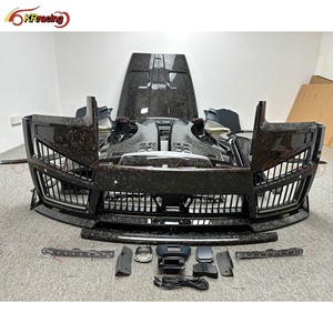 Kit carrosserie en fibre de carbone forgée style MSY 2025 avec grille centrale de phare pour Rolls Royce Cullinan 2019-2024 - Product Image 4