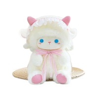 Peluche Mouton Ange Adorable - Poupée Douce et Chaude à Câliner pour Enfants et Adolescents, Cadeau d'Anniversaire, Article Promotionnel