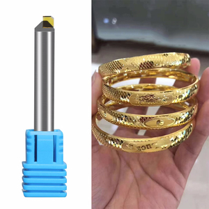 LIVTER Customized Tungsten Carbide Tool Milling Cutter <strong>for</strong> Engraving Dragon Scales Single Crystal Diamond Gold Jewelry <strong>End</strong> <strong>Mill</strong> - Product Image 4