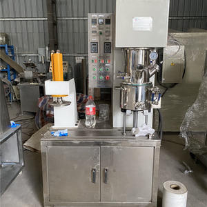 Mezclador planetario doble comercial para esmalte de uñas Bálsamo cosmético Crema facial con motor y bomba Herramienta esencial - Product Image 5