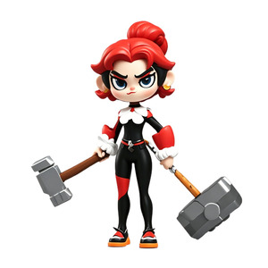 Action Figure Articolate in PVC Personalizzate OEM, Stampa 3D di Personaggi Militari e Anime, Statuette di Ragazze dei Fumetti - Product Image 1