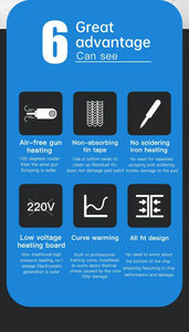 MaAnt stazione di dissaldatore a temperatura rapida SL-2, IC Chip stazione di riscaldamento per il <span class=keywords><strong>telefono</strong></span> cellulare impianto di stagno/pulizia di riparazione - Product Image 2