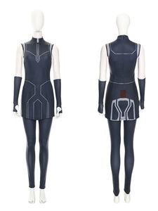 Costume de cosplay Tano pour adulte de bonne qualité, avec coiffe, ensemble complet de costume de combat de clone de luxe, uniforme d'Halloween, costumes de cosplay pour femme - Product Image 3