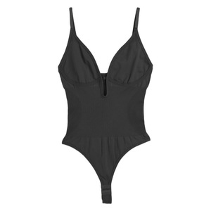 Body sculptant une pièce pour femme, <span class=keywords><strong>grande</strong></span> <span class=keywords><strong>taille</strong></span> européenne et américaine, dos nu en V profond, effet gainant <span class=keywords><strong>taille</strong></span> et fessier, type string - Product Image 5