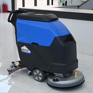 Nettoyeur de sols sans fil, mini, électrique, à batterie, pour usage domestique, avec fonction de balayage et de lavage, à pousser à la main - Product Image 1