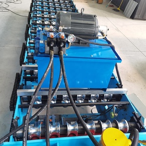 Mạ kẽm màu thép lợp sắt bước Bảng điều chỉnh tự động cuộn hình thành máy Euro gạch Máy làm để bán - Product Image 5