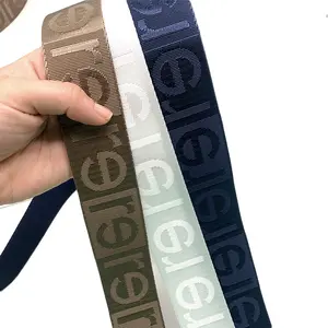 عالية الجودة مخصصة 3d تنقش شعار الجاكار حزام حزام نايلون للحقائب