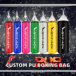 Saco de Boxeo de Alta Calidad y Colorido para Kickboxing y MMA - Serie Obey Your Wildness, Opción de Logotipo Personalizado, Colgante, Resistente, 20 KG - Product Image 1