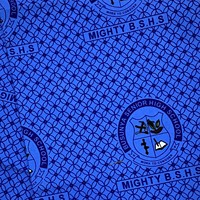 Tissus en polyester 100% imprimés en cire véritable de style Ankara africain en gros, motifs personnalisés, tissu pour uniforme scolaire africain