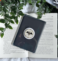 Sangle magnétique personnalisée en métal pour téléphone et support Kindle, motif dragon émaillé pour les amateurs de livres