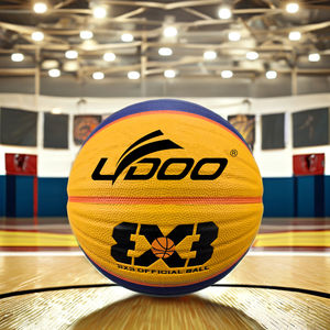 Lydoo Custom Size 7 PU Leather Laminated Durable Brown <strong>Basketball</strong> Ball Indoor/Outdoor Sport <strong>Training</strong> <strong>Tool</strong> - Product Image 6