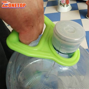 Precio bajo 20 litros agua potable 5 galones 20L mango de cubo de plástico para botella de 5 galones - Product Image 3