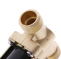 Vanne solénoïde en cuivre normalement fermée pour chauffe-eau solaire DC12V 24V 220V