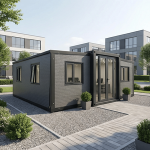 Casa Container Pieghevole Personalizzata Traspirante Stile Fattoria con Pannello Sandwich 40ft Soluzione Prefabbricata per Esterni - Product Image 4