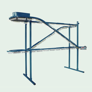 Stomerij Dubbellaags Roterende Kledingrek Transportband Hete Verkoop Kleding Transportmachine Kledingstuk Kleding Transportband Transportband - Product Image 2