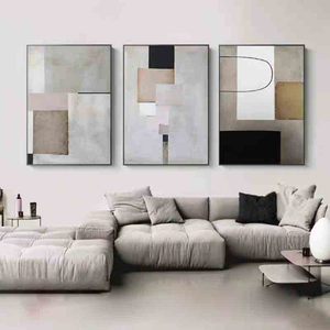 Grande Set di <span class=keywords><strong>Stampe</strong></span> di Dipinti Astratti per Soggiorno, Casa, Hotel, Caffè, Decorazione Murale Moderna - Product Image 1