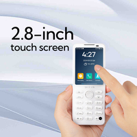 هاتف ذكي Qin F21pro أصلي بسعر منخفض بسعر الجملة 3 جيجابايت + 32 جيجابايت يعمل باللمس بنظام Android 11 4G Qin F21 PRO
